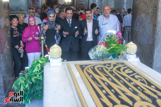 ذكرى ثورة 23 يوليو بزيارة ضريح الزعيم الراحل جمال عبد الناصر (6)