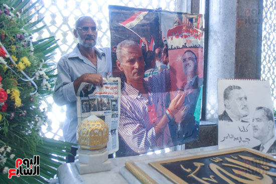 ذكرى ثورة 23 يوليو بزيارة ضريح الزعيم الراحل جمال عبد الناصر (16)