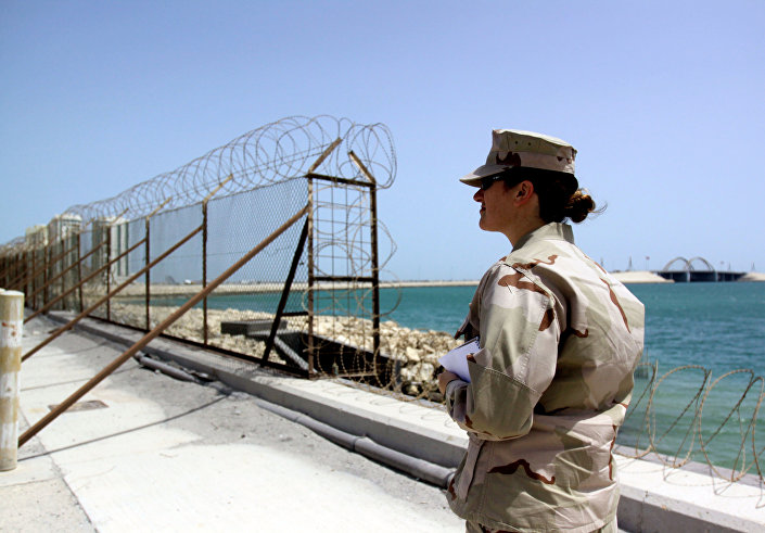 القاعدة البحرية الأمريكية في المنامة